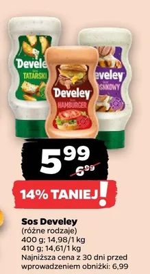 Sos, różne rodzaje promocja w Netto