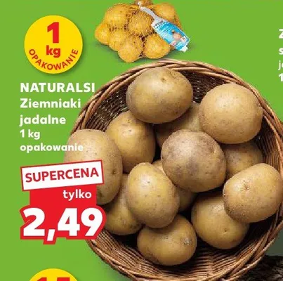 Ziemniaki jadalne NATURALSI promocja w Kaufland