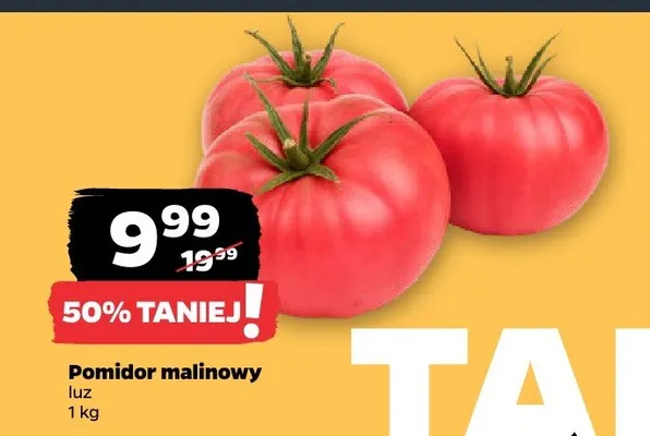 Pomidor malinowy promocja w Netto