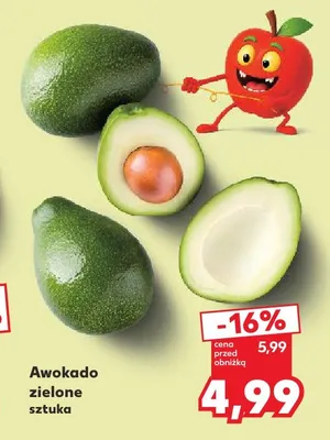 Awokado zielone Kaufland promocja w Kaufland
