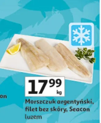 Morszczuk argentyński, filet bez skóry, luzem promocja w Auchan