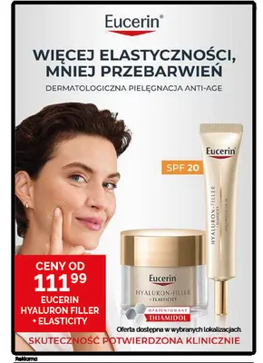 Krem do twarzy Eucerin Hyaluron-Filler + Elasticity promocja w Ziko Dermo