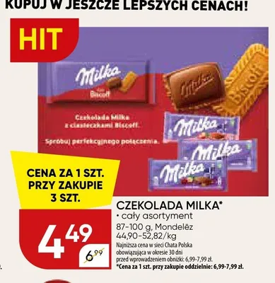 Czekolada Milka promocja w Chata Polska