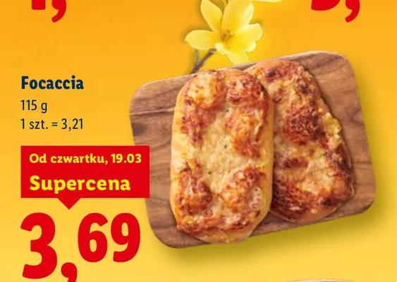 Focaccia promocja w Lidl