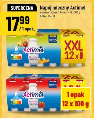 Napój mleczny wybrane rodzaje promocja w POLOmarket
