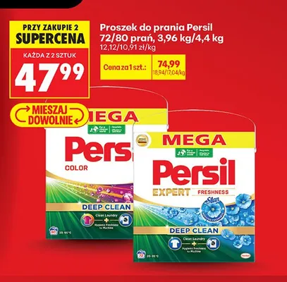 Proszek do prania Persil Expert Freshness Silan promocja w Biedronka