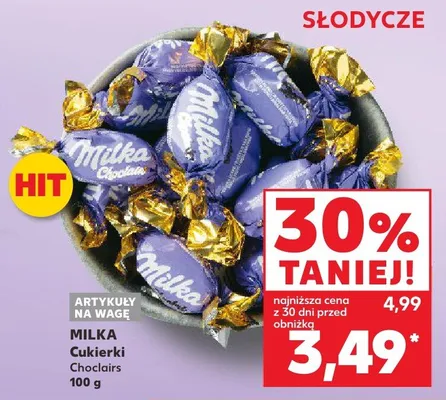 Cukierki Chocolairs 100g promocja w Kaufland