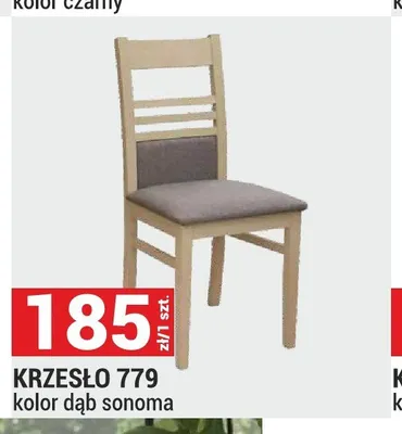 Krzesło 779 dąb sonoma promocja w Merkury Market