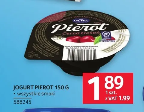 Jogurt Pierot Olma promocja w Selgros