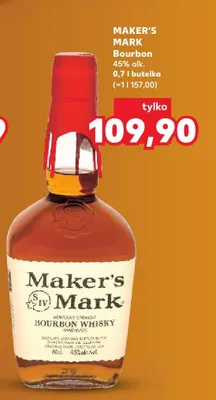 Bourbon Kentucky Straight Bourbon Whisky promocja w Kaufland