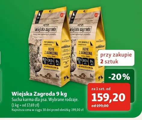 Karma sucha dla psa Wiejska Zagroda promocja w MAXI ZOO
