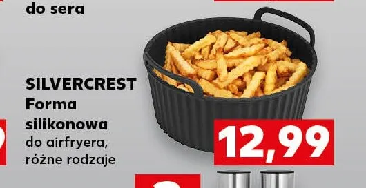 Forma silikonowa do airfryera Silvercrest promocja w Kaufland
