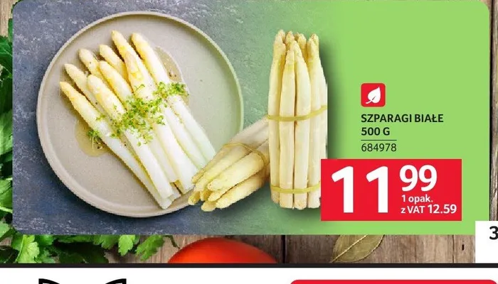 Szparagi białe promocja w Selgros