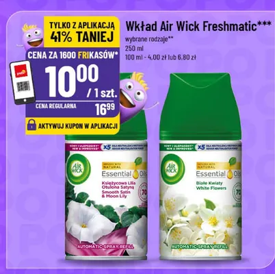 Wkład Air Wick Freshmatic promocja w POLOmarket
