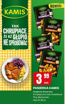 Panierka nuggetsy klasyczna, chrupiący kurczak czosńkowa promocja w Chorten