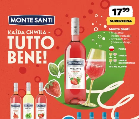 Wino Monte Santi Frizzante Mojito promocja w Netto