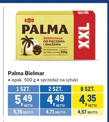 Palma Bielmar promocja w Makro