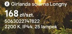 Girlanda solarna promocja w Castorama