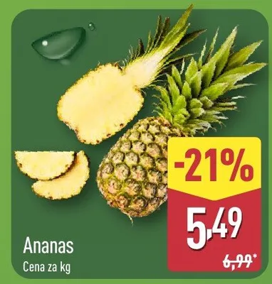 Ananas promocja w Aldi
