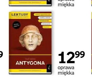 Książka Antygona Sofokles oprawa miękka promocja w Empik