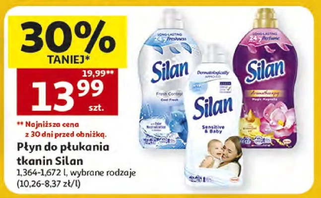 Płyn do płukania tkanin wybrane rodzaje promocja w Auchan