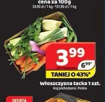 Włoszczyzna tacka promocja w Delfin