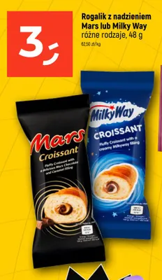 Rogalik z nadzieniem Mars promocja w Dealz