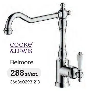 Bateria kuchenna COOKE & LEWIS Belmore promocja w Castorama
