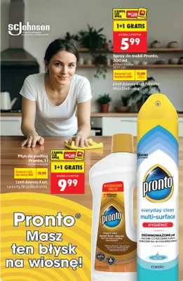 Płyn do podłóg, 1 l promocja w Biedronka