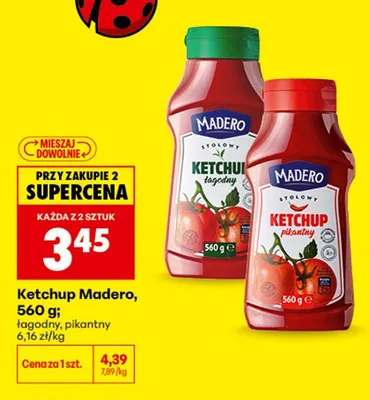 Ketchup pikantny Madero promocja w Biedronka