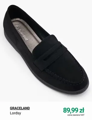 Buty damskie lordsy Graceland promocja w Deichmann