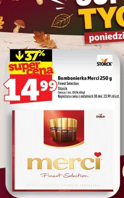Bombonierka Merci Finest Selection promocja w TOPAZ