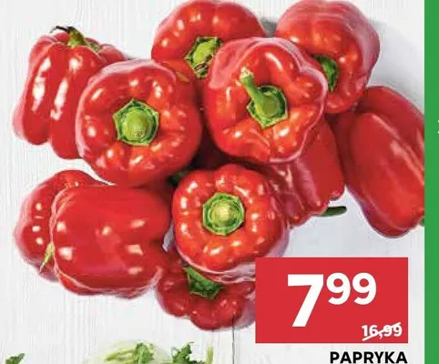 Papryka czerwona promocja w Stokrotka