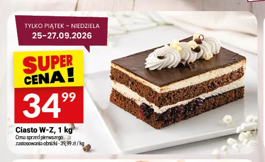 Ciasto W-Z Białecki promocja w Twój Market