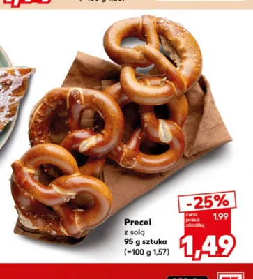 Precel z solą promocja w Kaufland