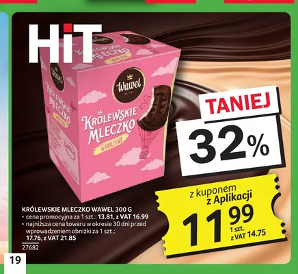 Królewskie Mleczko Wawel promocja w Selgros