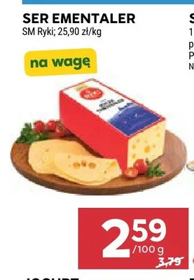 Ser żółty Ementaler SM Ryki promocja w Stokrotka