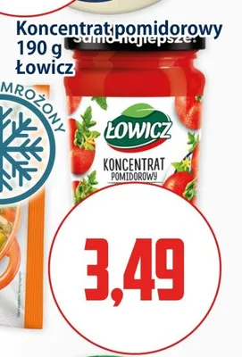 Koncentrat pomidorowy Łowicz promocja w Kupiec