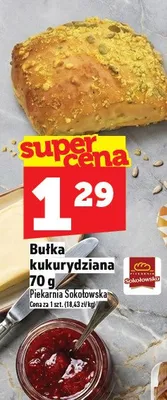 Bułka kukurydziana promocja w TOPAZ