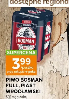 Piwo Piast Wrocławski 4-pak promocja w Stokrotka