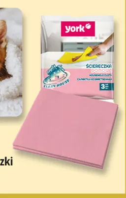 Ściereczki York 3 szt. promocja w Leclerc