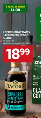 Kawa rozpuszczalna Koncentrat kawy Jacobs Espresso Black Original promocja w Stokrotka