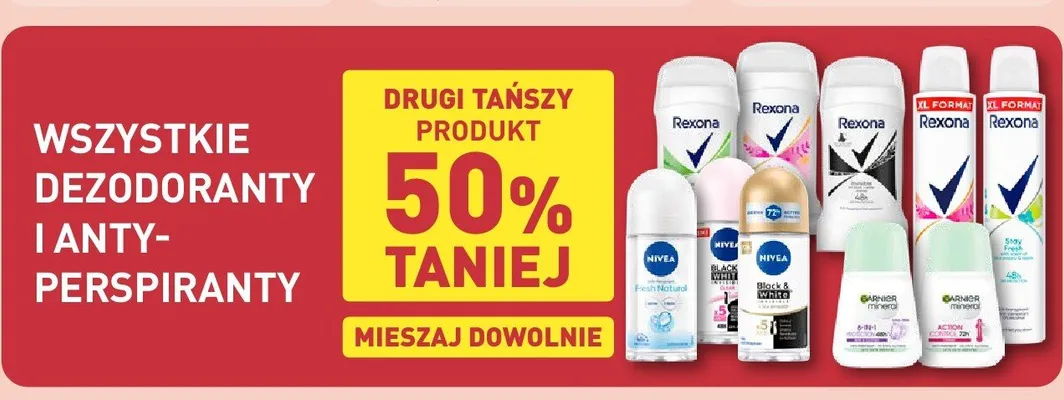 Dezodoranty i antyperspiranty promocja w Aldi