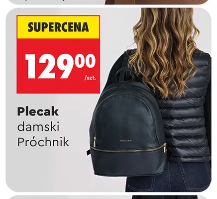 Plecak damski Próchnik promocja w Biedronka