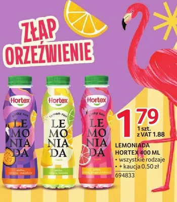 Lemoniada Hortex promocja w Selgros