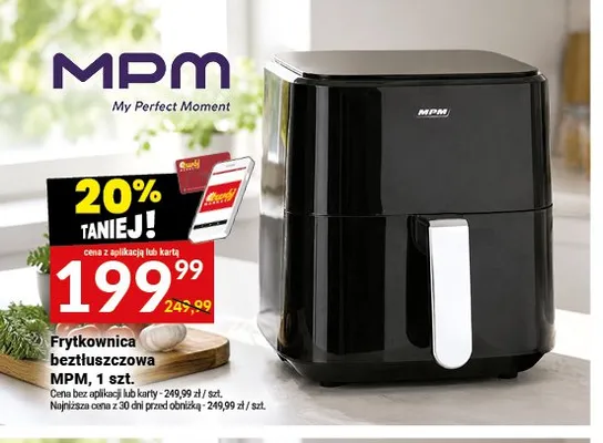 Frytkownica beztłuszczowa MPM promocja w Twój Market