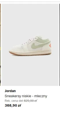 Sneakersy niskie Jordan mleczny promocja w Lounge by Zalando