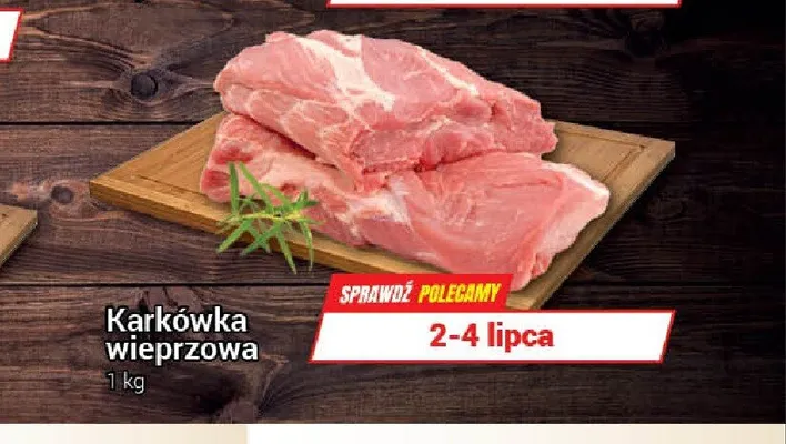 Karkówka wieprzowa promocja w Premium Nasz Sklep
