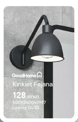Kinkiet Fajana GoodHome promocja w Castorama