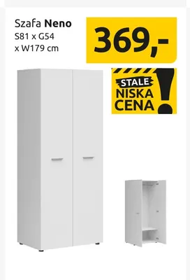 Szafa Neno promocja w Black Red White